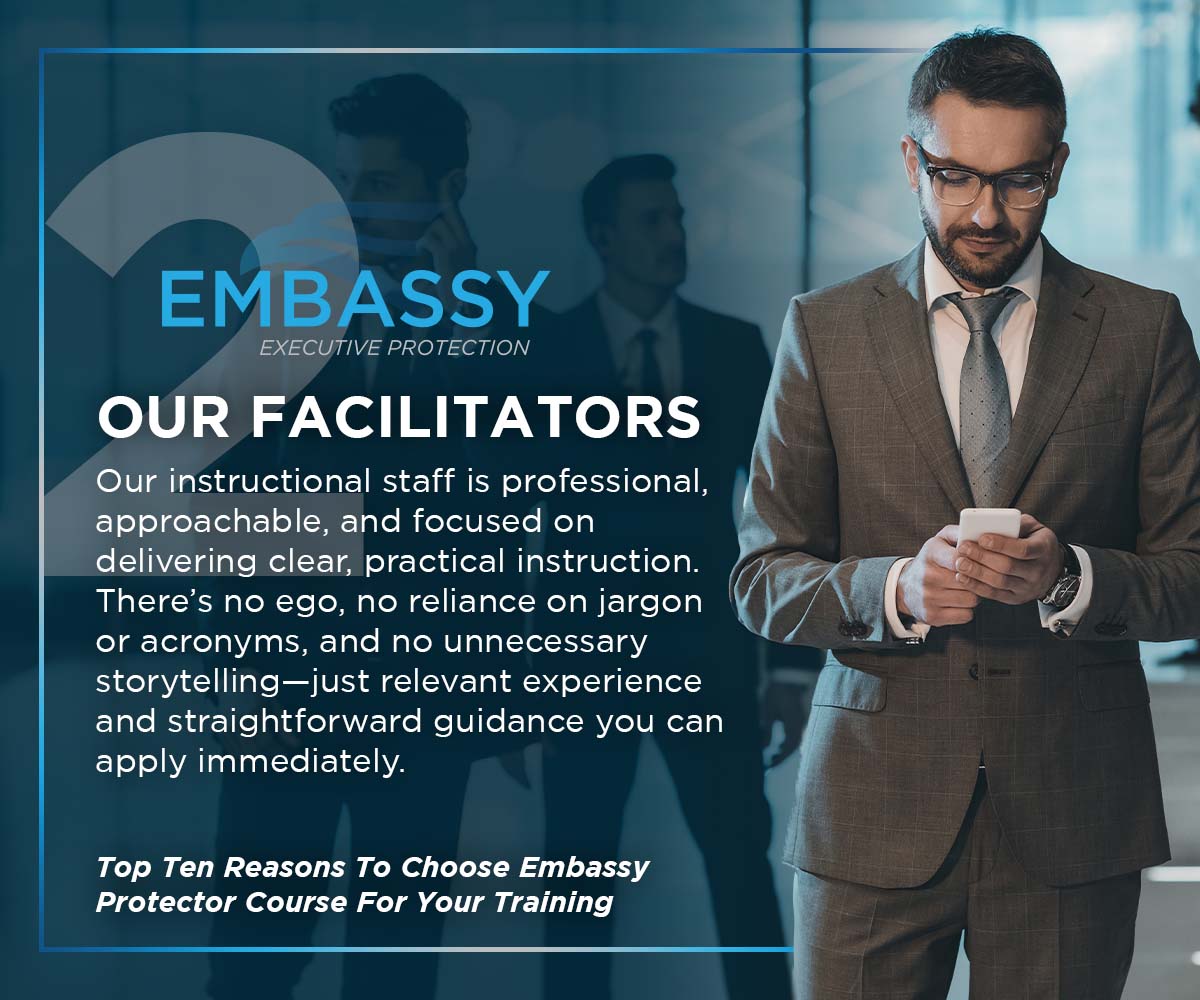 Our Facilitator Cadre: Our instructional staff is professional, approachable, and focused on delivering clear, practical instruction. There&rsquo;s no ego, no reliance on jargon or acronyms, and no unnecessary storytelling&mdash;just relevant experience and straightforward guidance you can apply immediately.