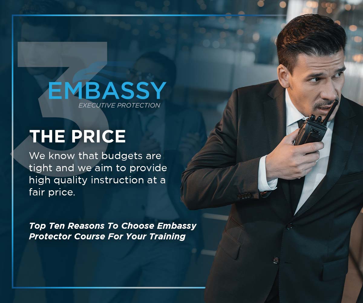 The Price: We know that budgets are tight and we aim to provide high quality instruction at a fair price.