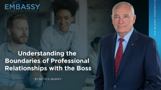 Understanding the Boundaries of Professional Relationships with the Boss
